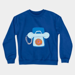 Old phone Crewneck Sweatshirt